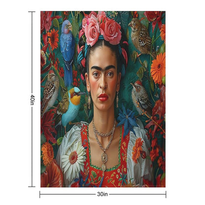 Frida Kahlo Gift-ready Throw Blanket