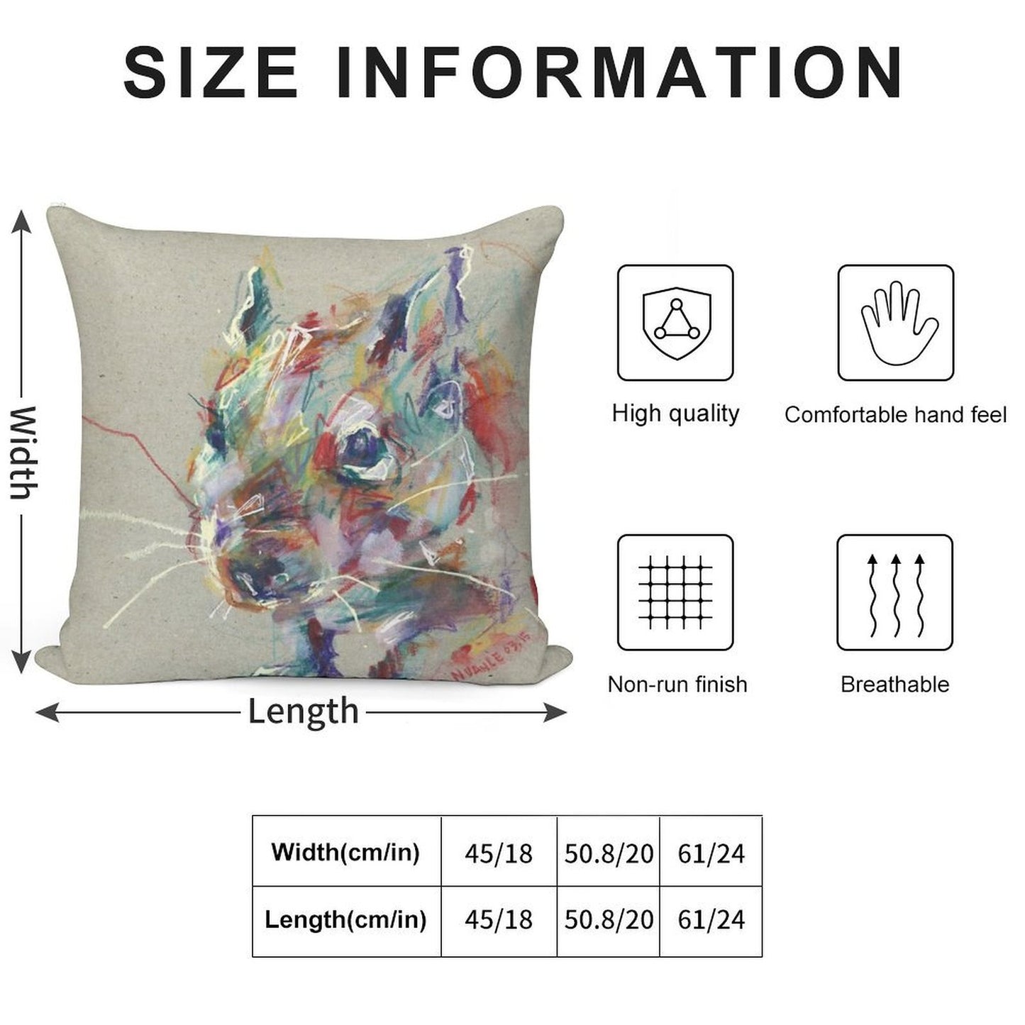 Little Degu Soft Short Plush Fabric Throw Pillow