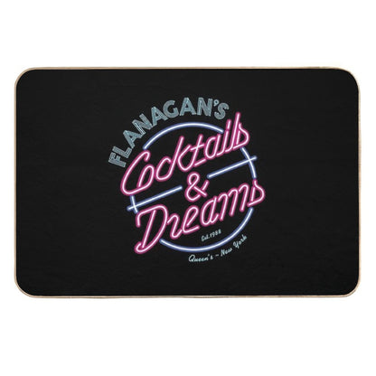 Flanagan's Cocktails & Dreams  Dirt-Trapping Bath Mat