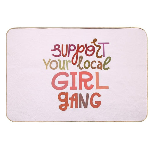 Girl Gang  Anti-Trip Bath Mat