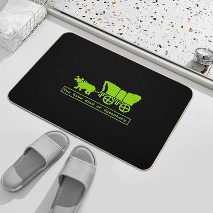 You Have Died of Dysentery.  Anti-Trip Bath Mat