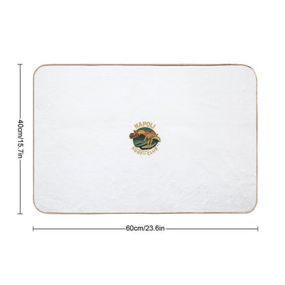 NAPOLI SURF CLUB  Slip-Resistant Bath Mat