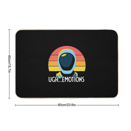 Murderbot Diaries Ugh...Emotions  Odorless Bath Mat