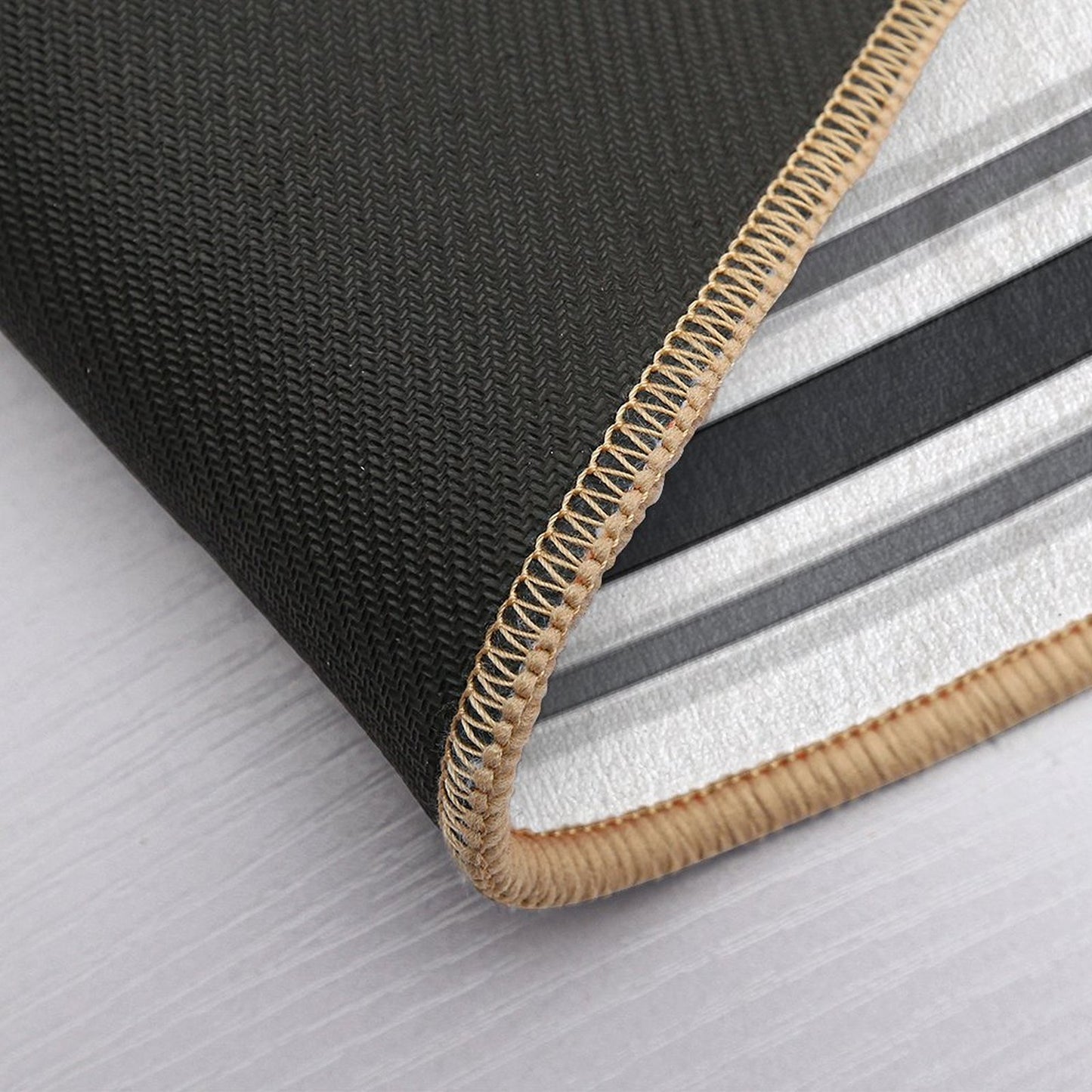 Line Art Neutral 01  High-Traffic Bath Mat