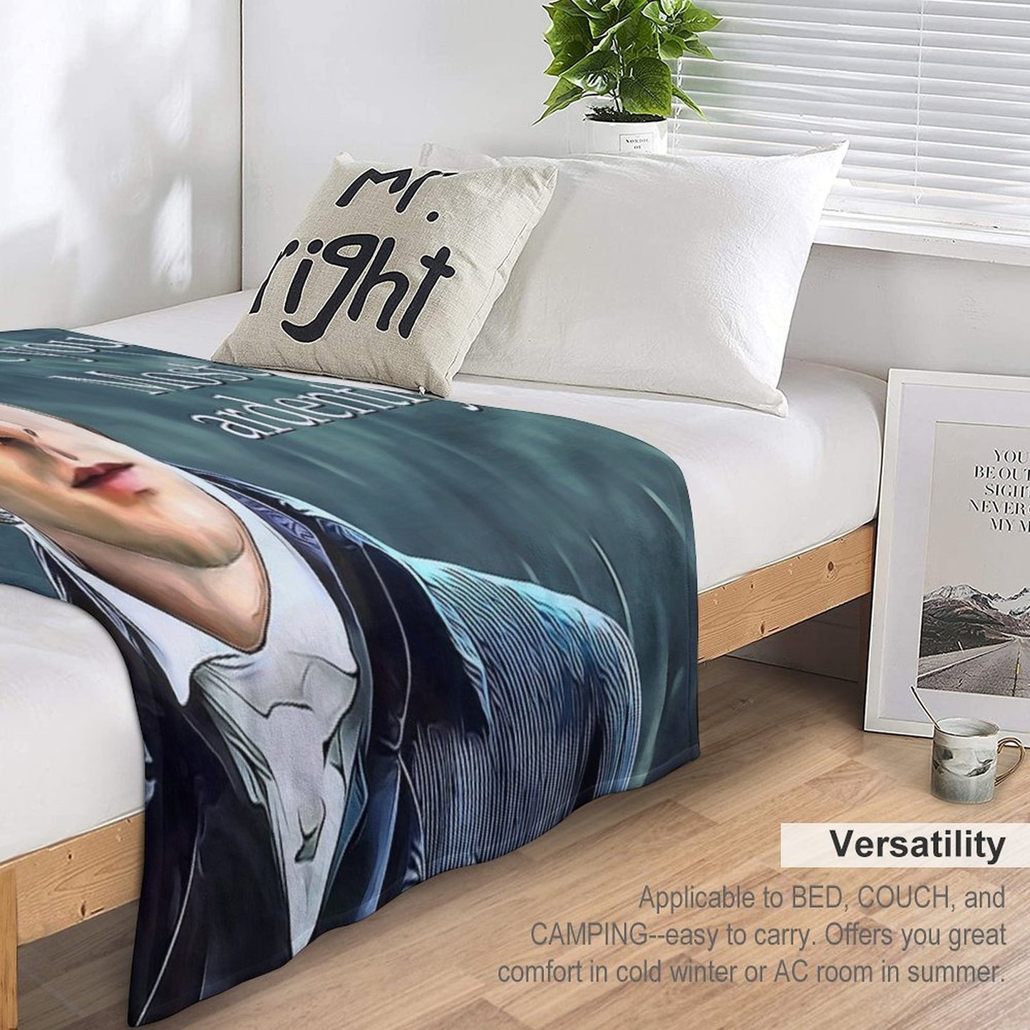 I Love You Most Ardently - Mr. Darcy - Pride & Prejudice Gift-ready Throw Blanket