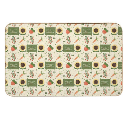 Grow Food, Grow Community  Long-Lasting Bath Mat