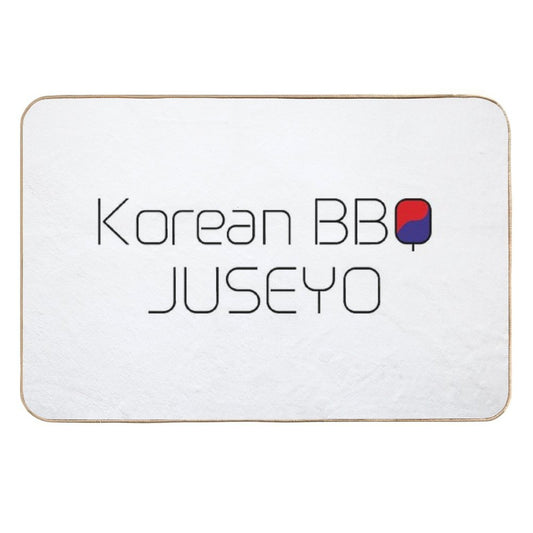 Korean Bbq Juseyo  Pet-Safe Bath Mat