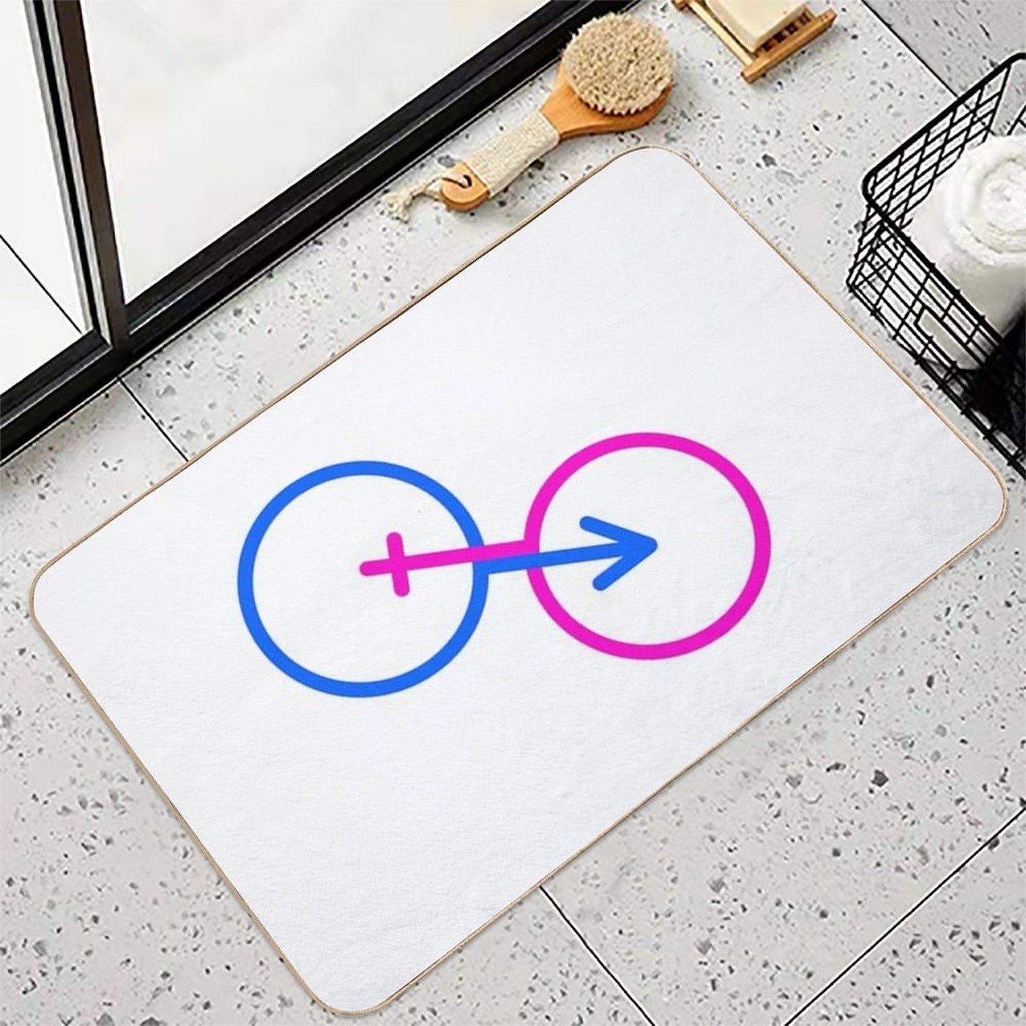 Traditional Is The Normal  Slip-Resistant Bath Mat