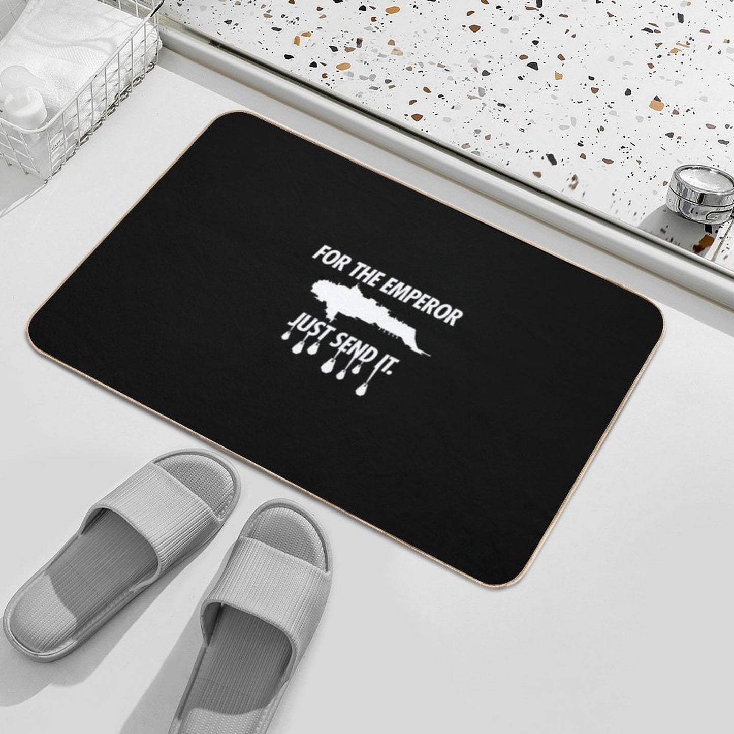 JUST SEND IT.  Multi-Purpose Bath Mat