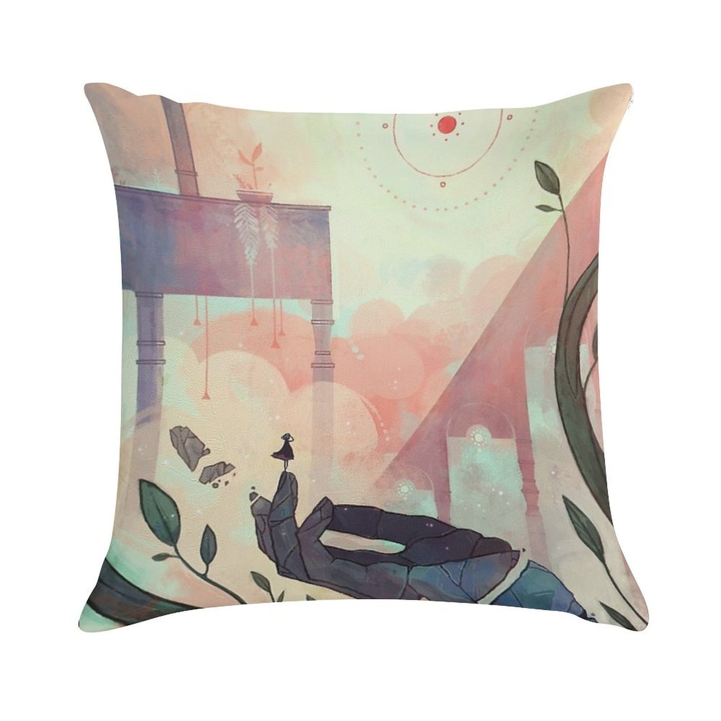 Ascension Soft High-Density Material Throw Pillow