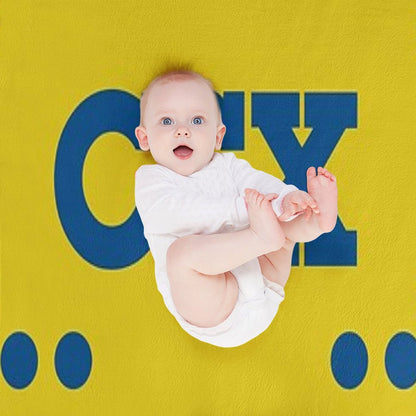 CSX Train Logo Lightweight Throw Blanket