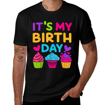 It's My Birthday Girlsns Women Gift  Polyester Blend T-Shirt