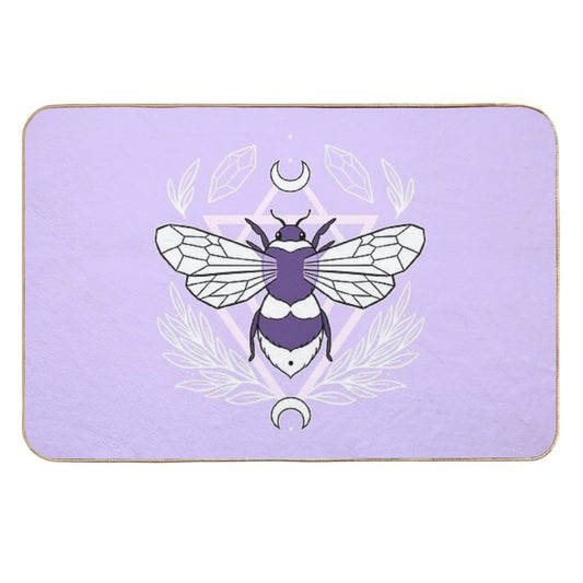 Bee Queen  Pastel  Nikury  Easy Maintenance Bath Mat