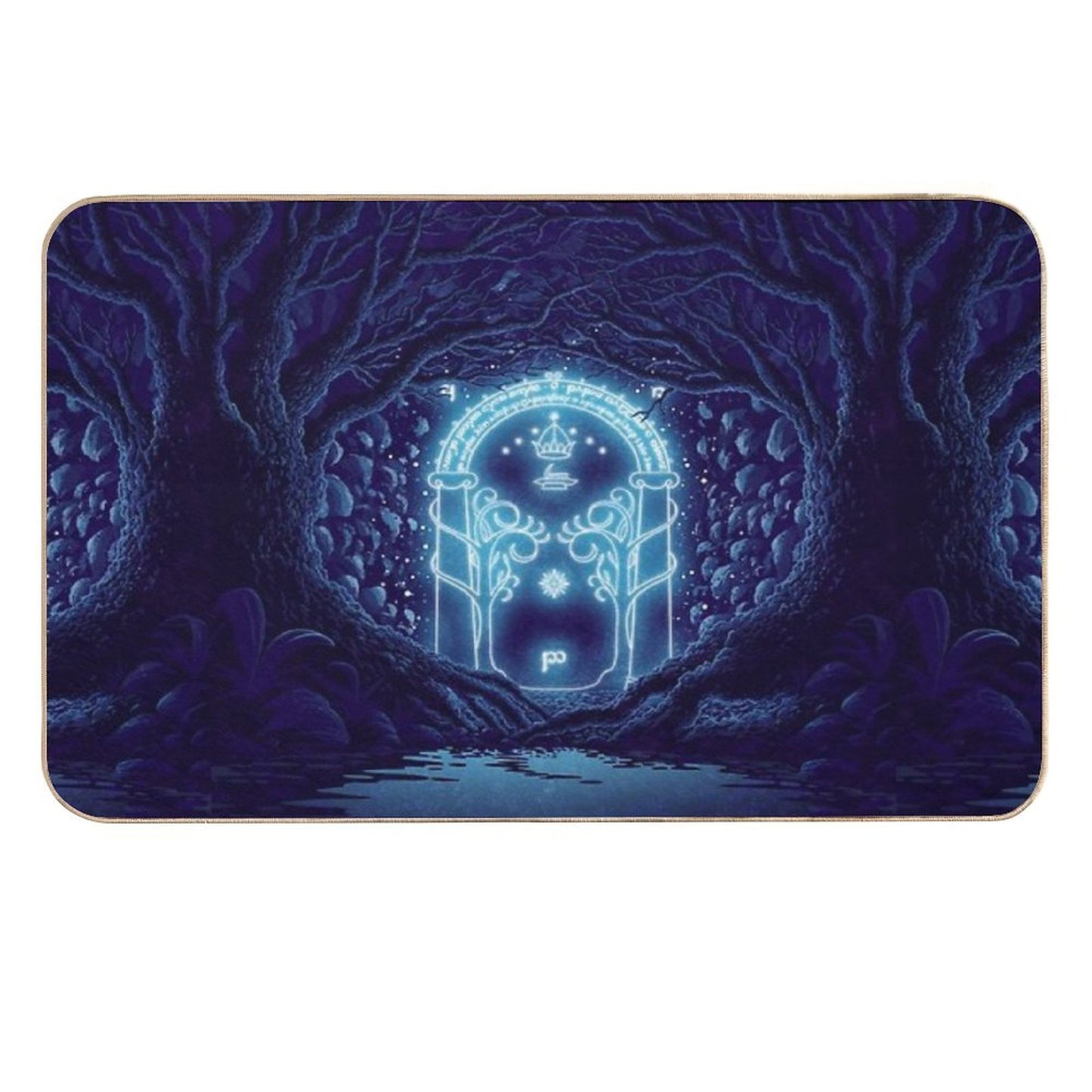 Wecome to Khazad-dum  Stain-Proof Bath Mat