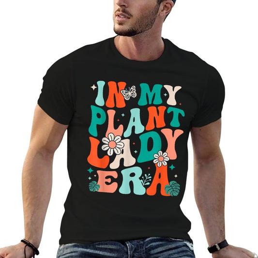 In My Plant Lady Era Funny Plant Lover Gardening Botanical  Slim-fit Cut T-Shirt