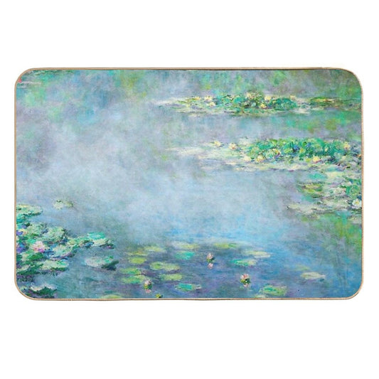 Monet Water Lilies  Nymphéas 1906  Dirt-Trapping Bath Mat