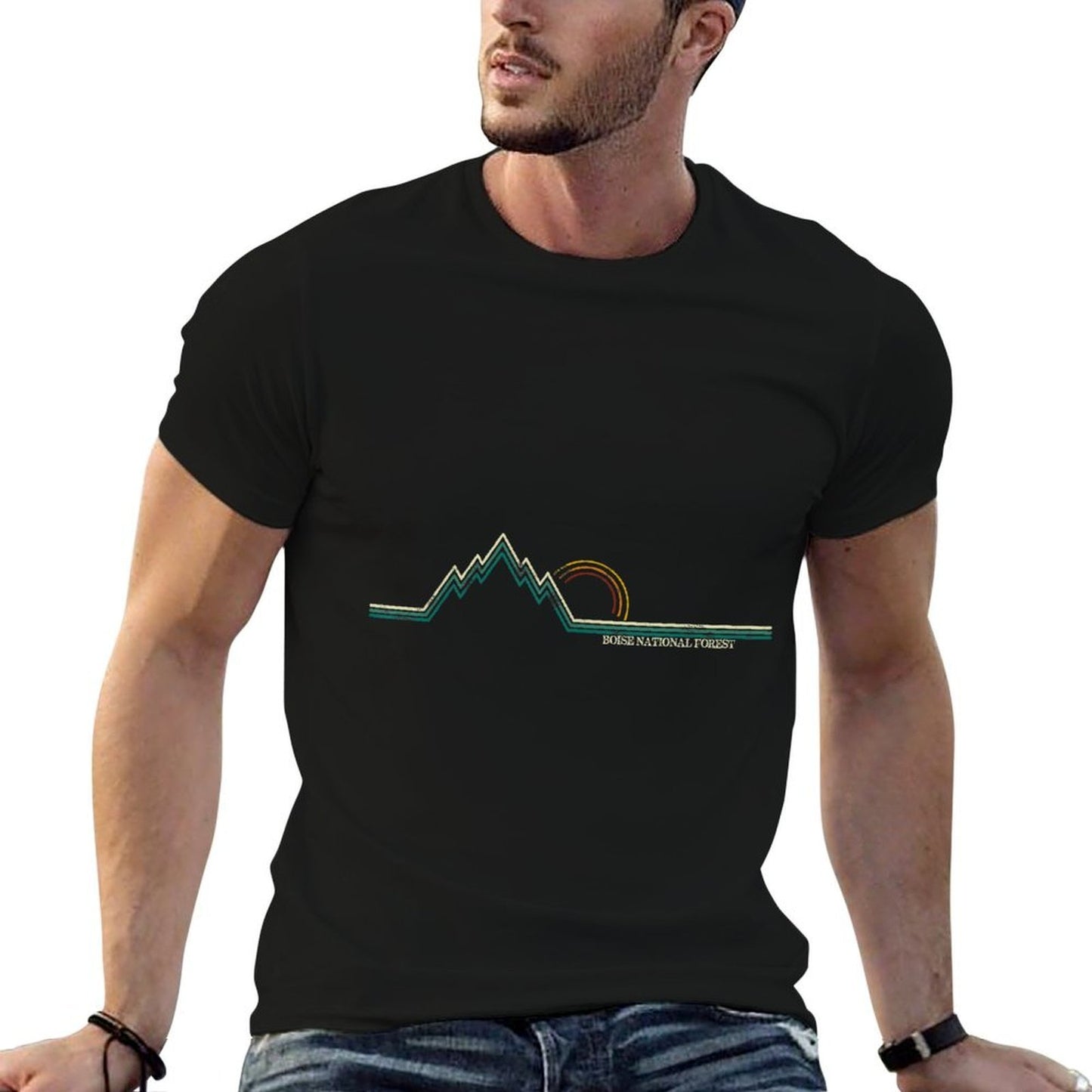 Boise National Forest (Idaho)  Eco-friendly Material T-Shirt