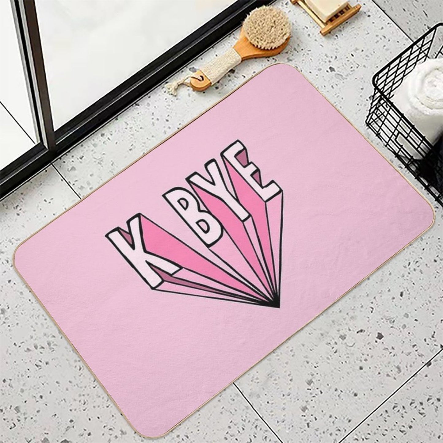 K Bye  Slip-Resistant Bath Mat