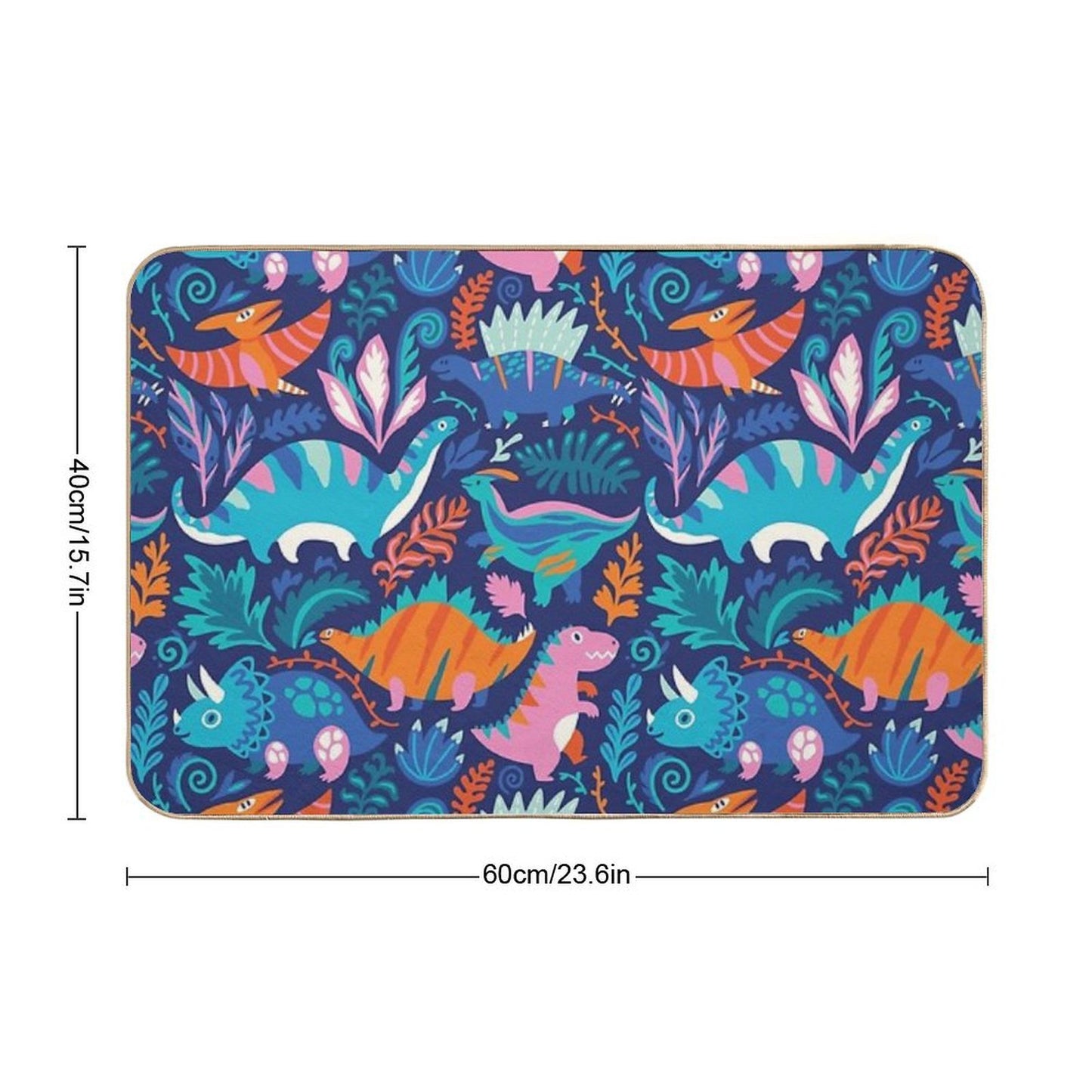 Dino Team 1  Easy To Clean Bath Mat