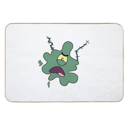 Squished Plankton  Stain-Proof Bath Mat