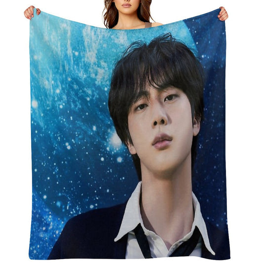 Jin The Astronaut Concept Photo Outlander Versatility Throw Blanket