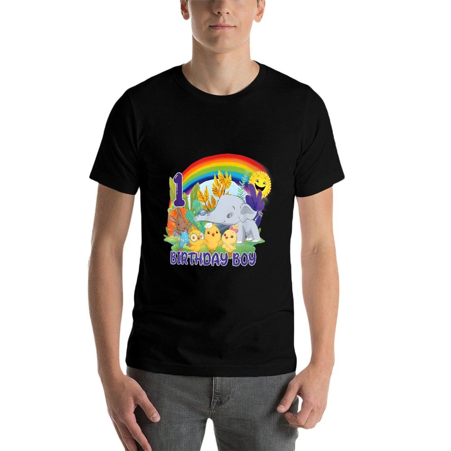 1st Birthday Boy Cantico Family 1 Year Old Birthday Matching  Graphic-printed T-Shirt