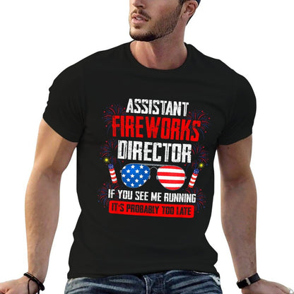 Assistant Fireworks Director If You See Assistant Firework  Eco-friendly Material T-Shirt