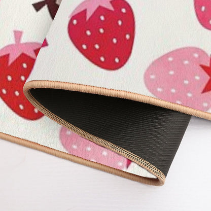 Strawberry Fields  Stain-Proof Bath Mat