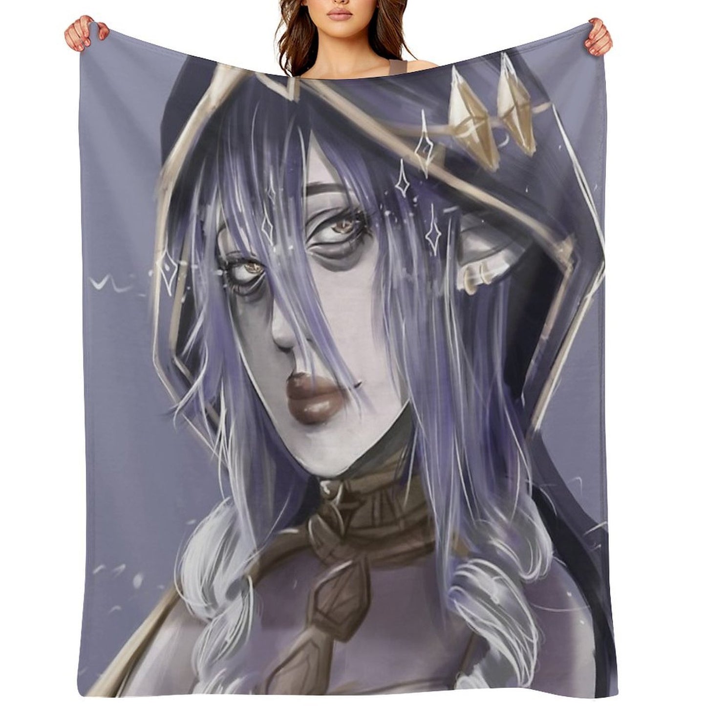Layla Genshin Impact Quick-dry Throw Blanket