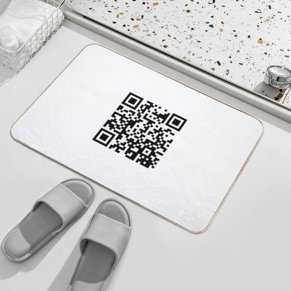 Star Wars Theme QR Code  Anti-Trip Bath Mat
