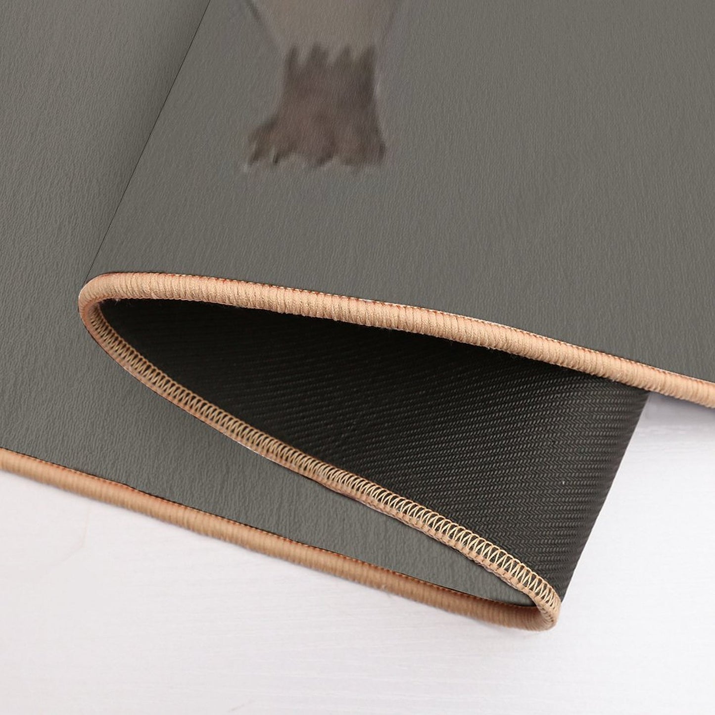 Opossum And Raccoon with Banjos  Long-Lasting Bath Mat