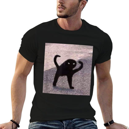 Cursed Cat Memes Cursed Cat Angry As Fuk Meme  Slim-fit Cut T-Shirt