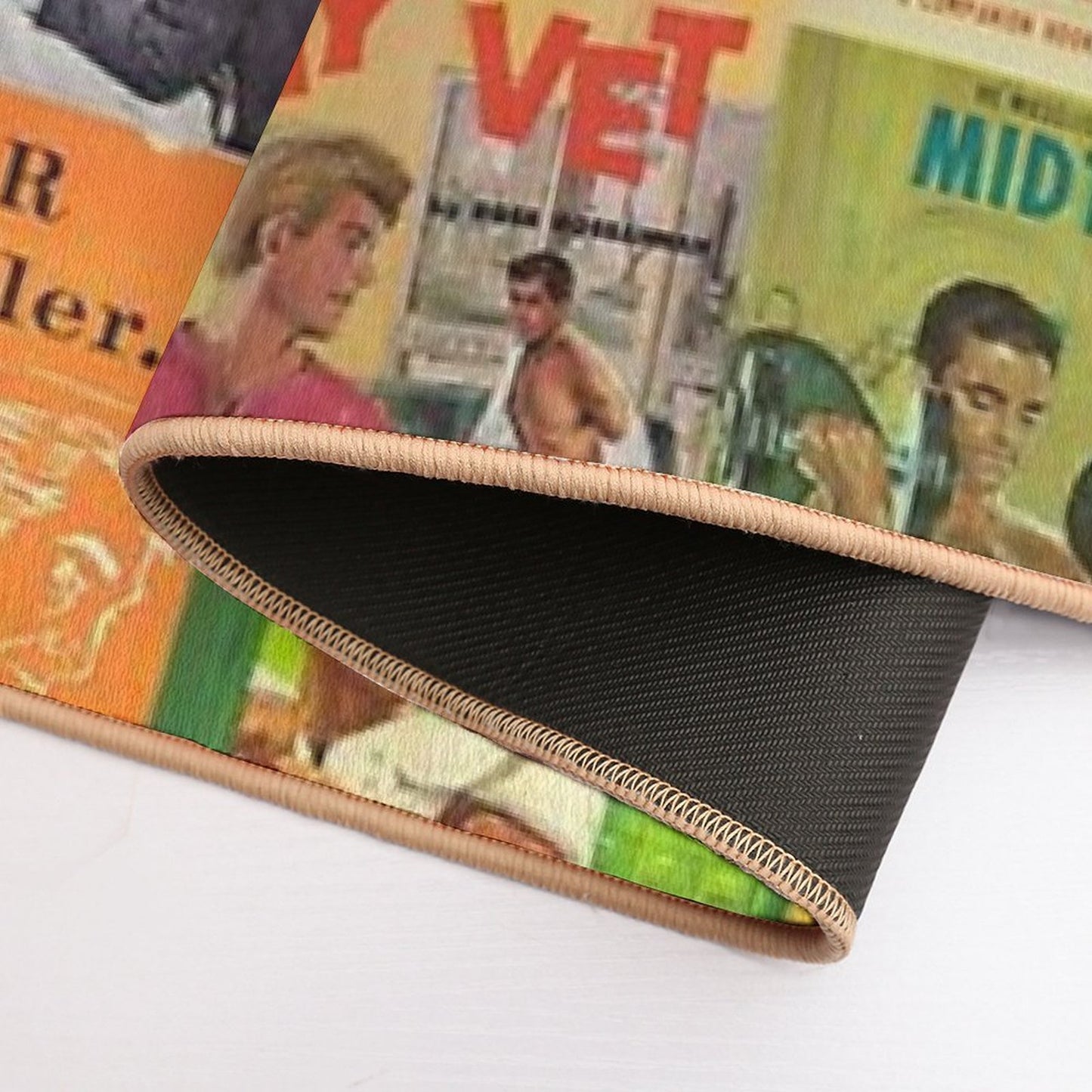 Gay Vintage Erotica #2  Toxin-Free Bath Mat