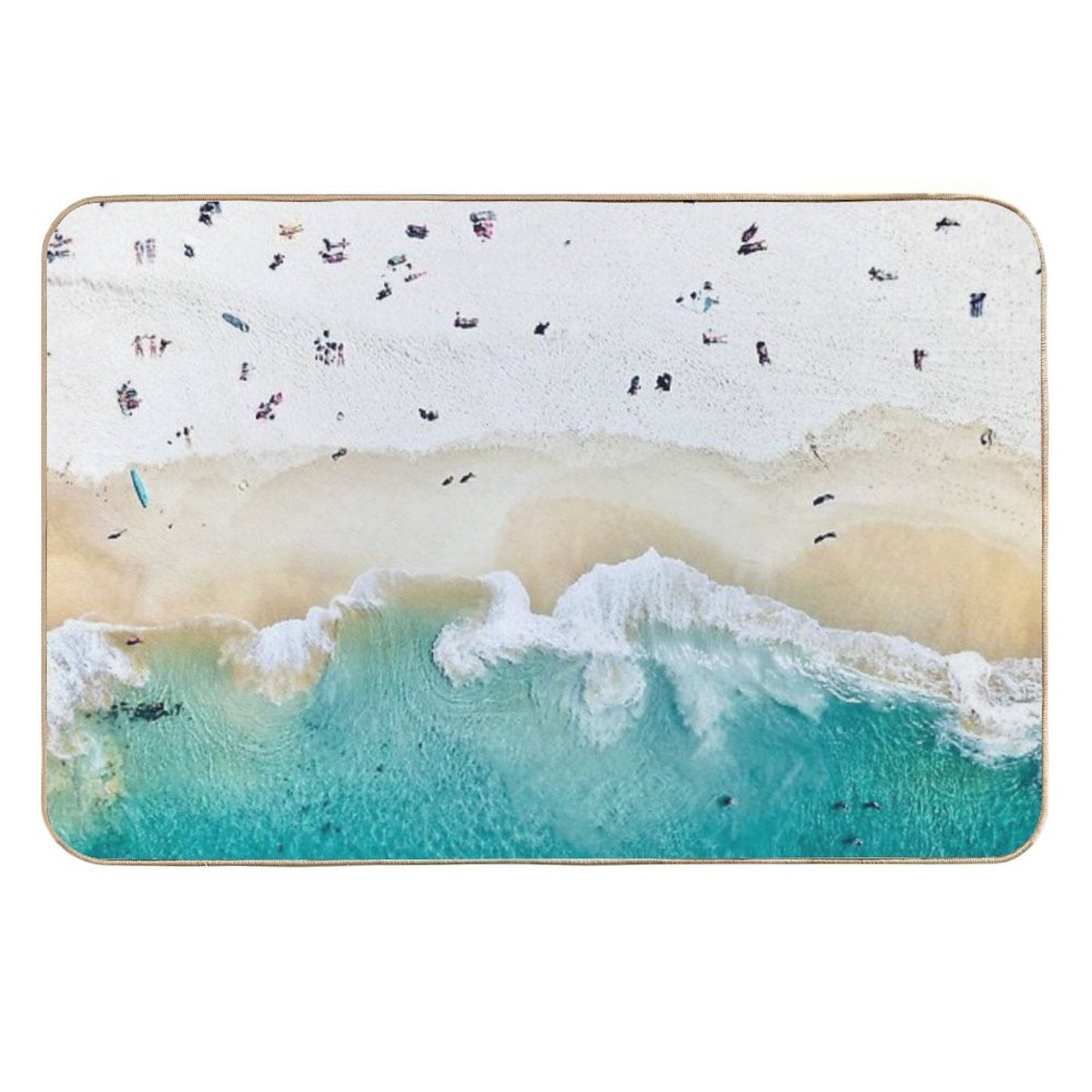 Summer Vibes  Dirt-Trapping Bath Mat