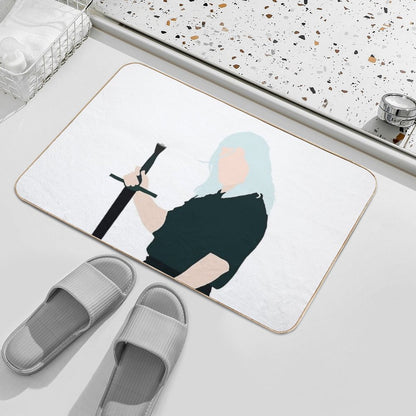 The Witcher  Geralt of Rivia  Dirt-Trapping Bath Mat