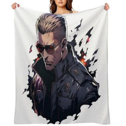 Albert Wesker Compact Throw Blanket