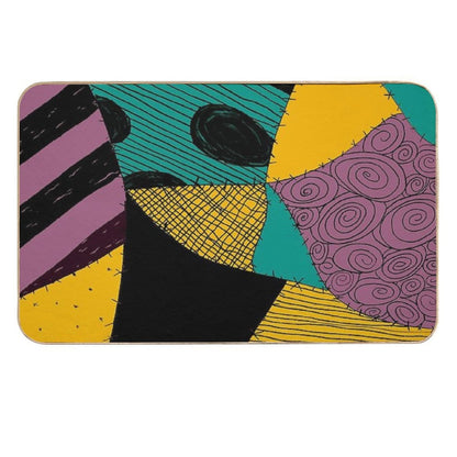 Sally's Dress. The Nightmare Before Christmas.  High-Traffic Bath Mat