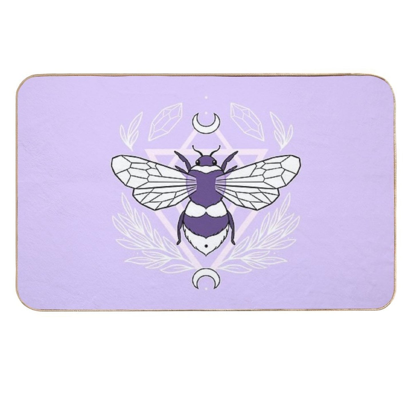 Bee Queen  Pastel  Nikury  Easy Maintenance Bath Mat