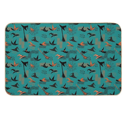 Halloween Witch Hats, Halloween Witch, Halloween Gifts for Woman, Halloween Gifts for Girls, Halloween for Girls  Easy Maintenance Bath Mat