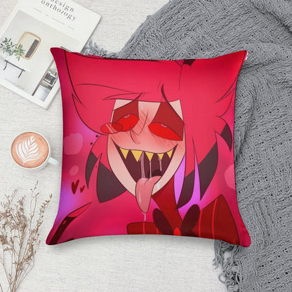 Cursed Alastor Soft Durable Construction Throw Pillow
