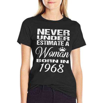 50th Birthday for Women Born in 1968  Quick-drying T-Shirt