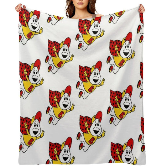 Berties Beetles Vintage Logo All-season Throw Blanket