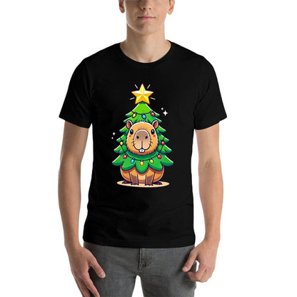 Capybara Christmas Sweatshirt  Durable T-Shirt