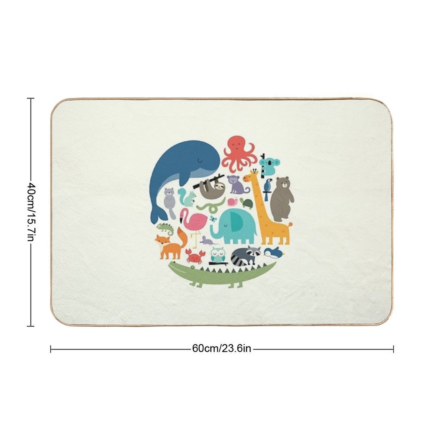 We Are One  High-Traffic Bath Mat