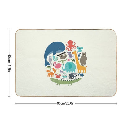 We Are One  High-Traffic Bath Mat