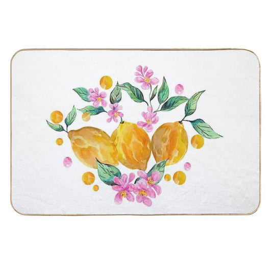 Lemon & Zest  Dirt-Trapping Bath Mat