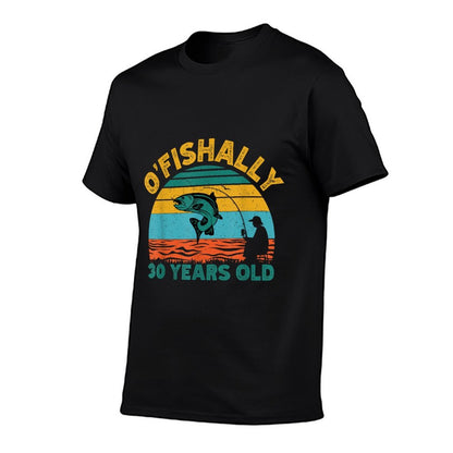 O'Fishally 30 Years Old Fisherman 30th Birthday Fishing  Classic T-Shirt