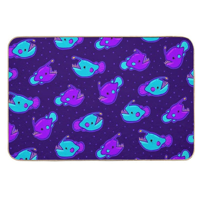 Angler Fish  Odorless Bath Mat