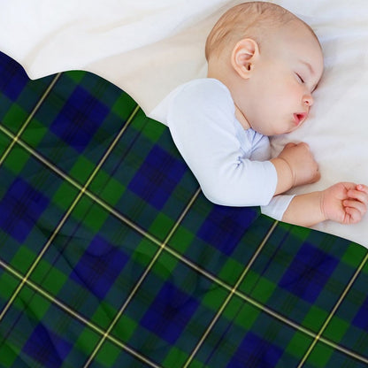 Clan Johnston Tartan Velvety-soft Throw Blanket