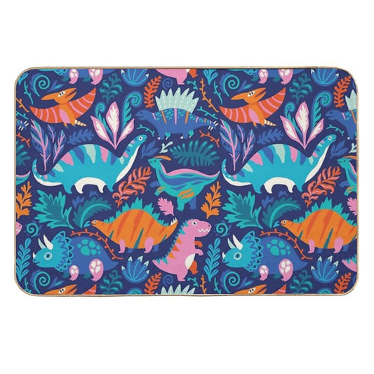 Dino Team 1  Easy To Clean Bath Mat